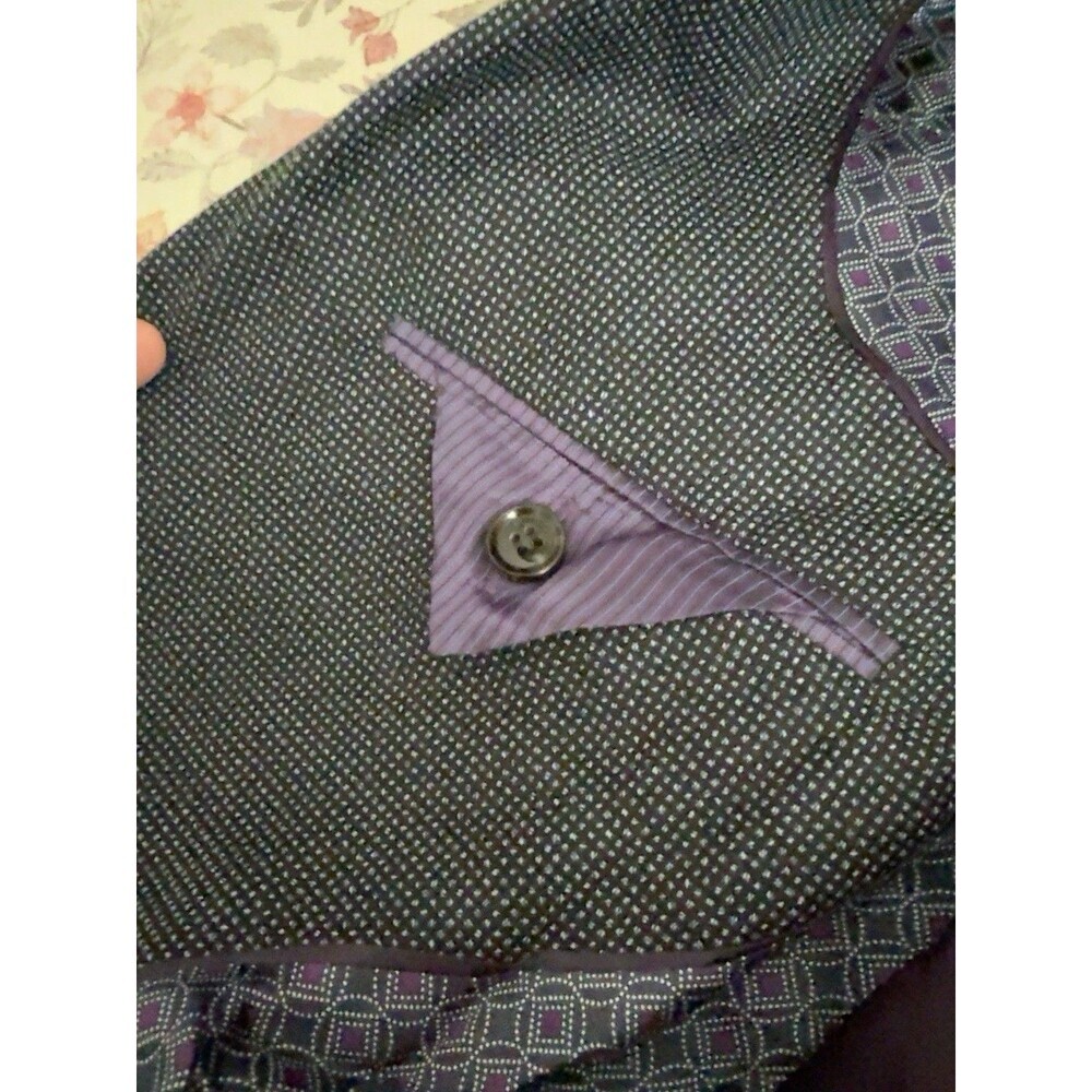 Ted Baker Blazer Mens 36R Gray Wool Endurance Kyle SPJ Two Button Sport Coat - Picture 6 of 9
